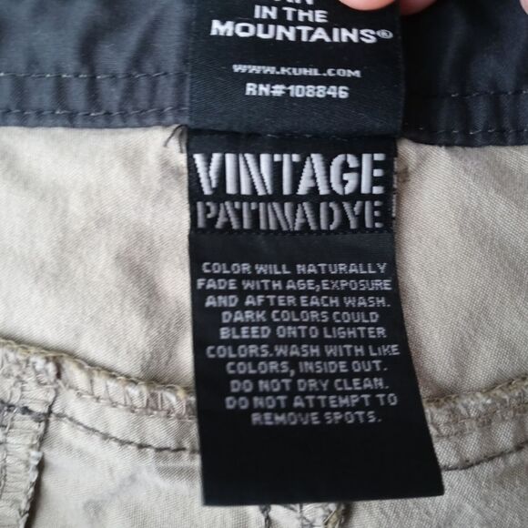 Kuhl army green shorts size 36 - Picture 8 of 8